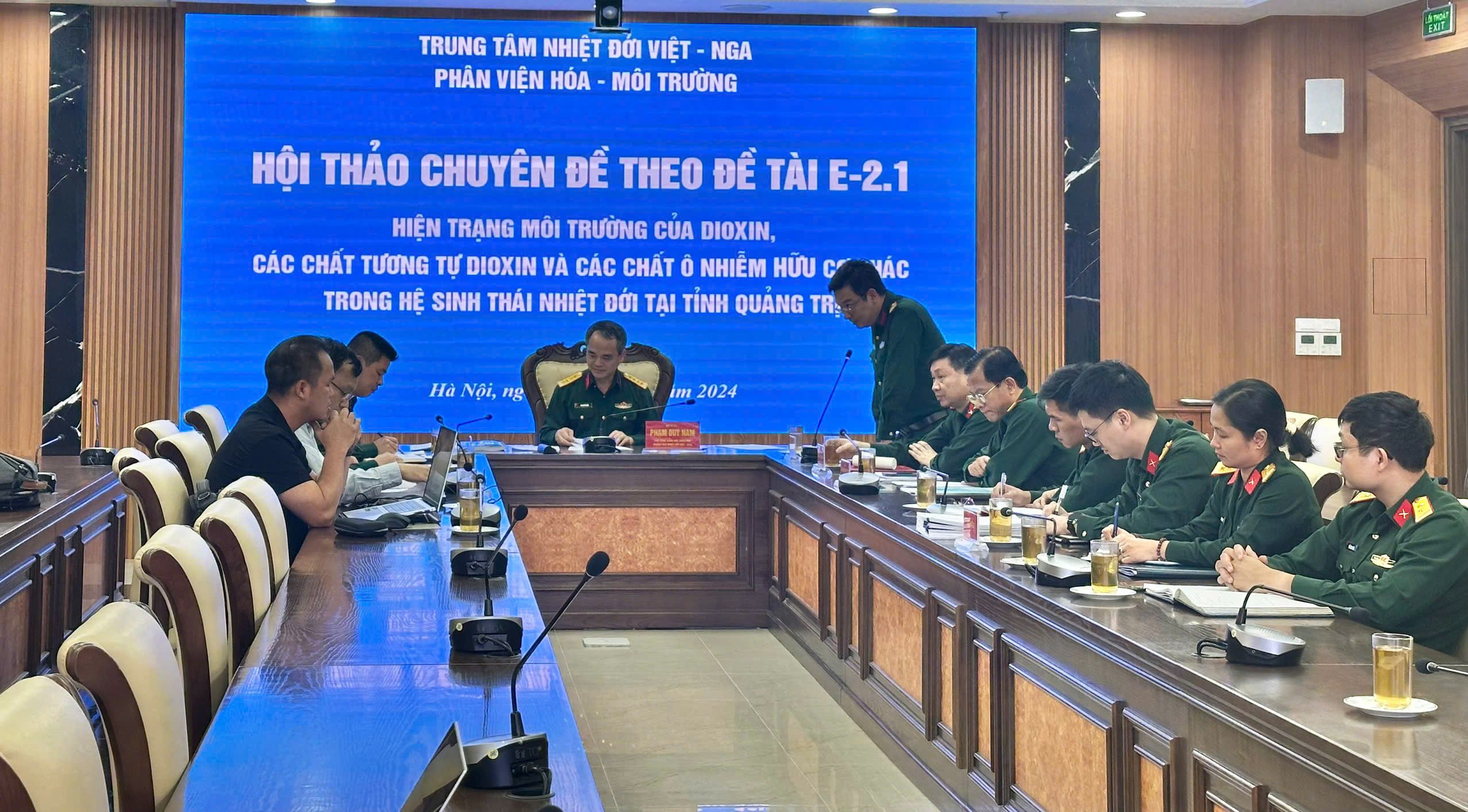 Hội thảo khoa học về hiện trạng môi trường của dioxin, các chất tương tự dioxin và các chất ô nhiễm hữu cơ khác trong hệ sinh thái nhiệt đới tại tỉnh Quảng Trị