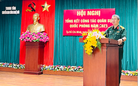 Trung tâm Chuyển giao công nghệ mới tổng kết công tác quân sự, quốc phòng năm 2025