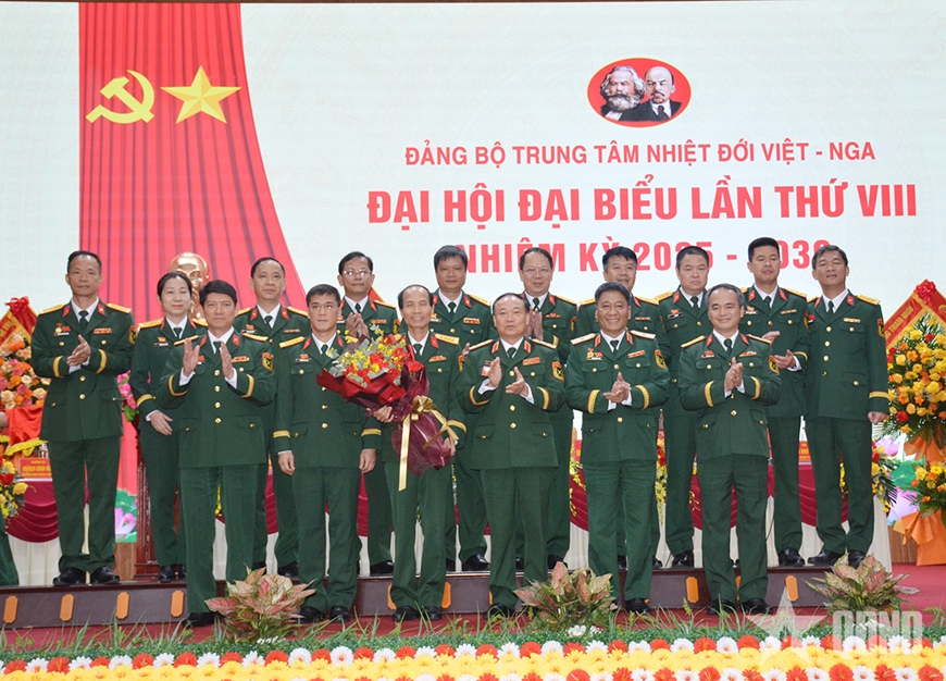 Trung tâm Nhiệt đới Việt - Nga tổ chức Đại hội đại biểu lần thứ VIII nhiệm kỳ 2025 - 2030