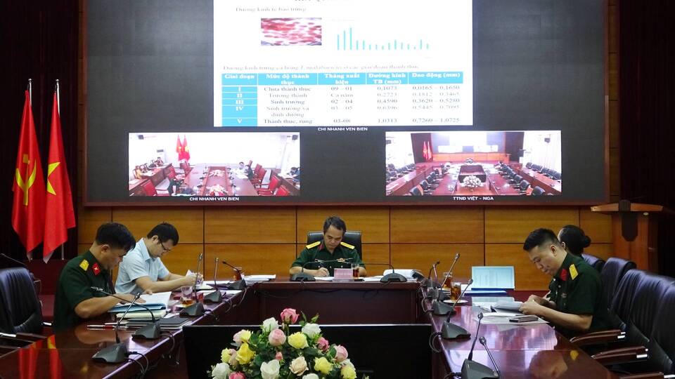 Nghiệm thu nhiệm vụ khoa học và công nghệ về nghiên cứu đặc điểm sinh học, sinh sản cá hồng Lutjanus malabaricus (Bloch & Schneider, 1801) 